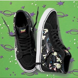 buzz lightyear vans on feet